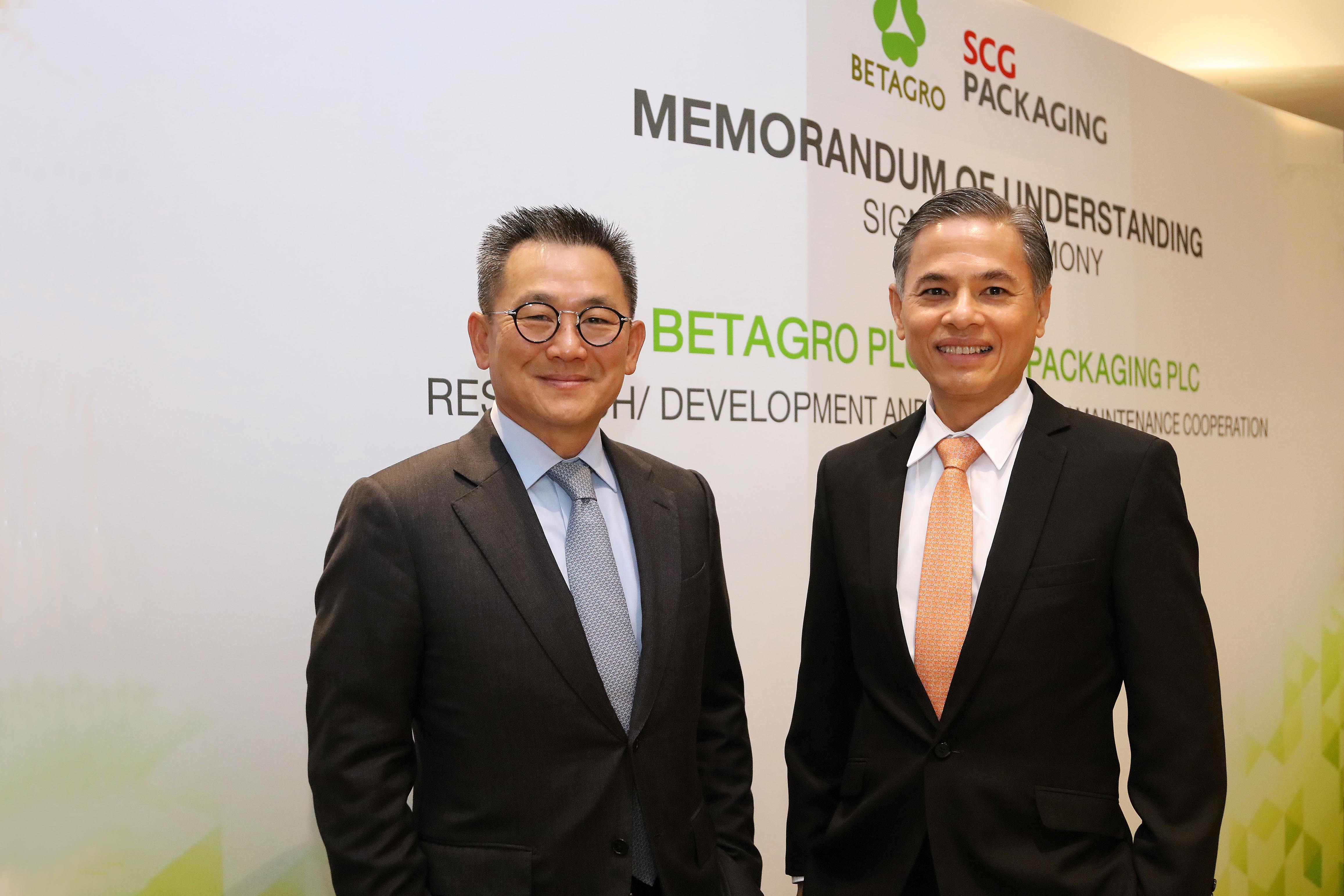 เบทาโกร จับมือ เอสซีจี แพคเกจจิ้ง สร้างนวัตกรรมเติมเต็มมาตรฐานอุตสาหกรรมอาหาร