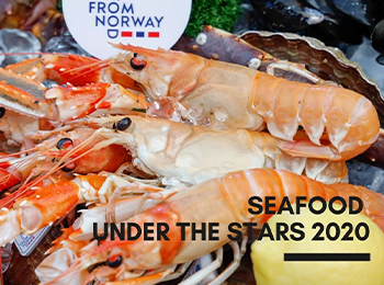 สภาอุตสาหกรรมอาหารทะเลนอร์เวย์ (NSC) ขนทัพอาหารทะเลสดใหม่ ร่วมงาน “Seafood under the Stars” ประจำปี 2563