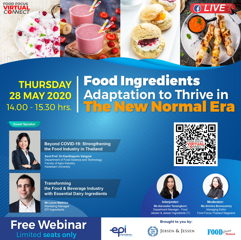 Food Ingredients Adaptation to Thrive in The New Normal Era