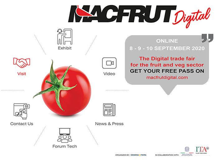 Cesena – Macfrut 2020 Goes Digital