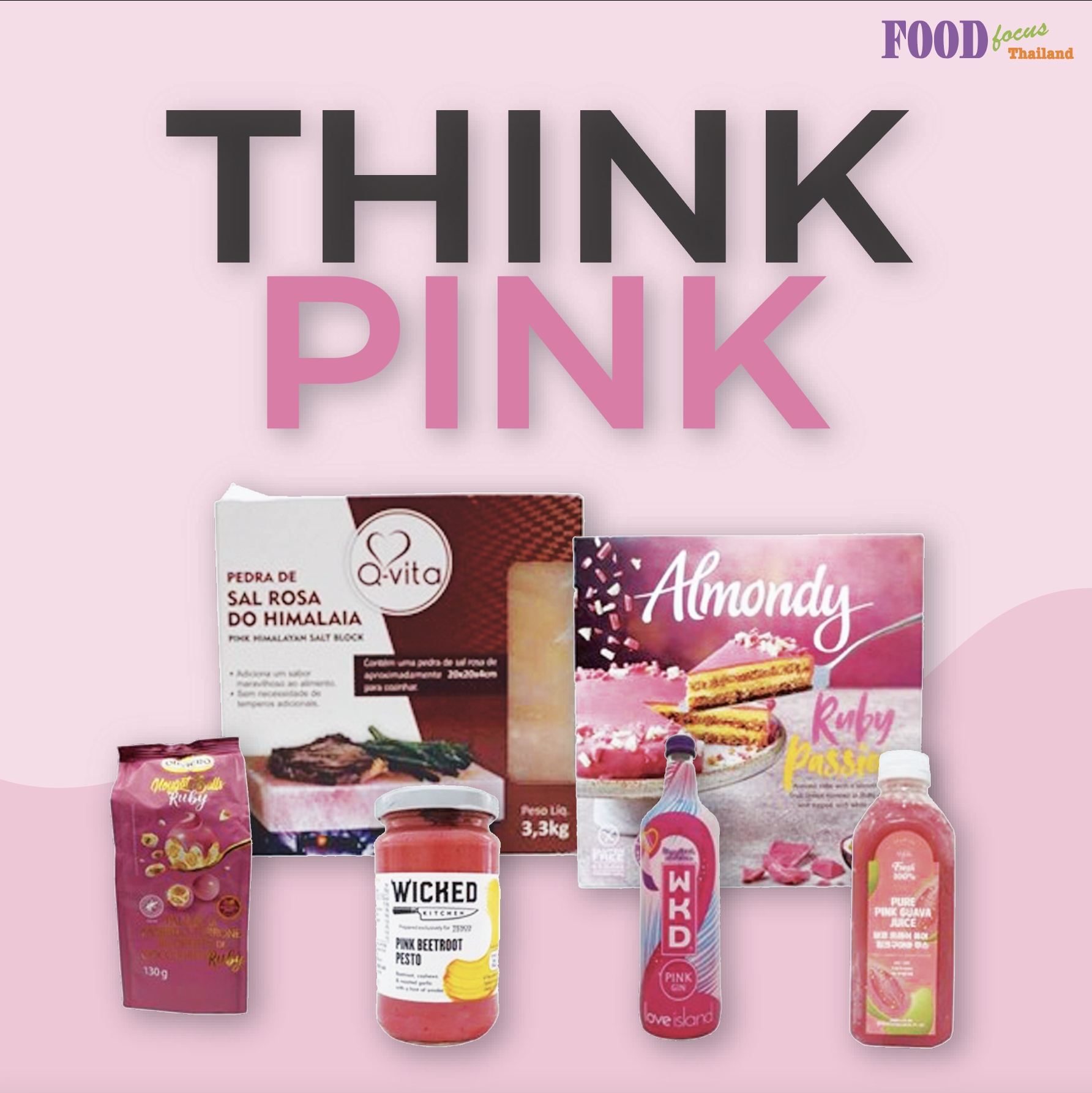 THINK PINK: THE GROWING COLOUR TREND IN FOOD AND DRINK INNOVATIONS