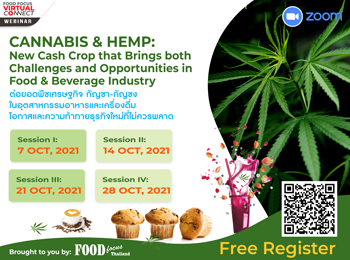 Cannabis & Hemp: New Cash Crop that Brings both Challenges and Opportunities in Food & Beverage Industry