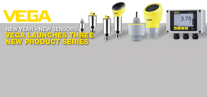New Year – New Sensors  VEGA launches three new product series