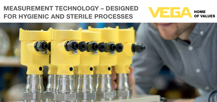 MEASUREMENT TECHNOLOGY – DESIGNED FOR HYGIENIC AND STERILE PROCESSES