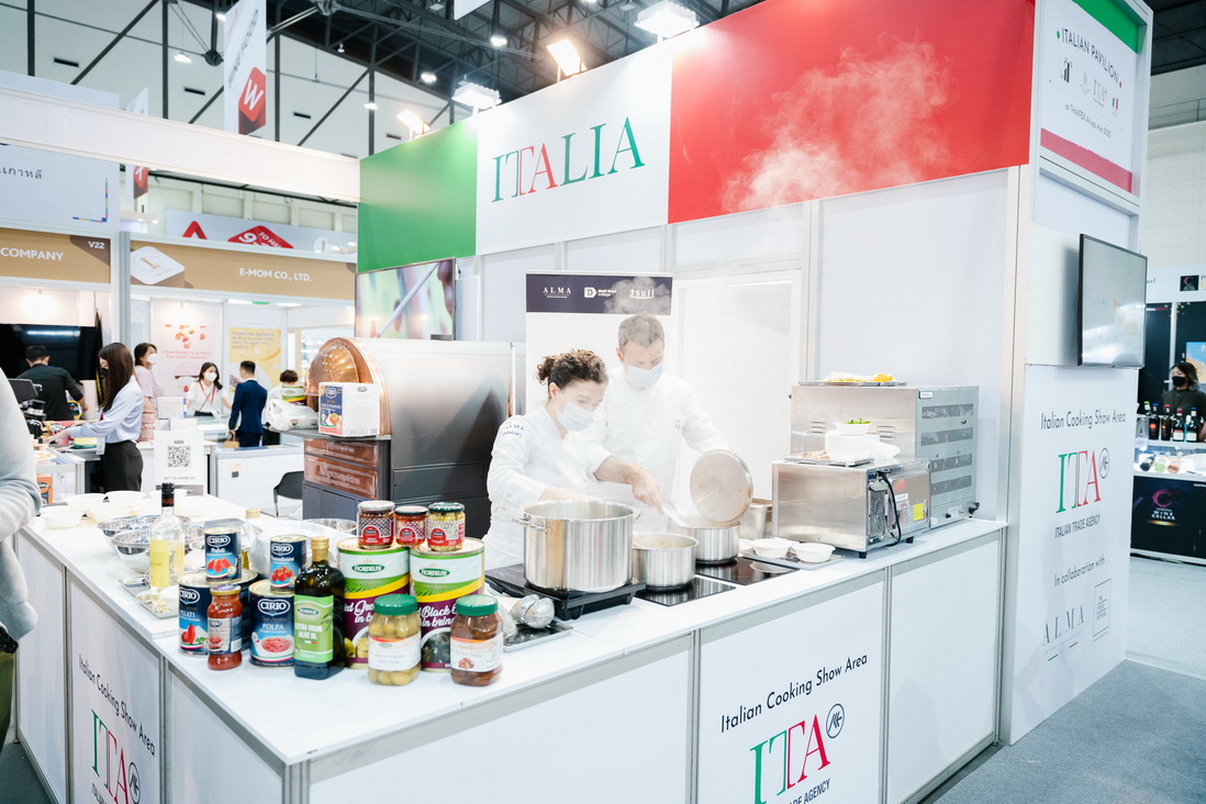 Indulge in Italian Delights: The Italian Pavilion at THAIFEX-Anuga Asia 2023 (23-27 May 2023) in Bangkok