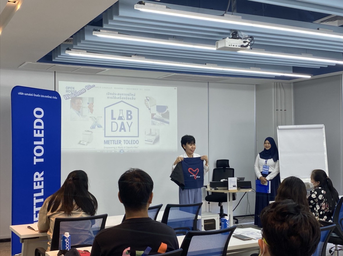 เปิดบ้านครั้งแรกสำหรับแผนกห้องปฎิบัติการ “METTLER TOLEDO LAB DAY เปิดประสบการณ์ใหม่ การใช้เครื่องมือแล็บ”